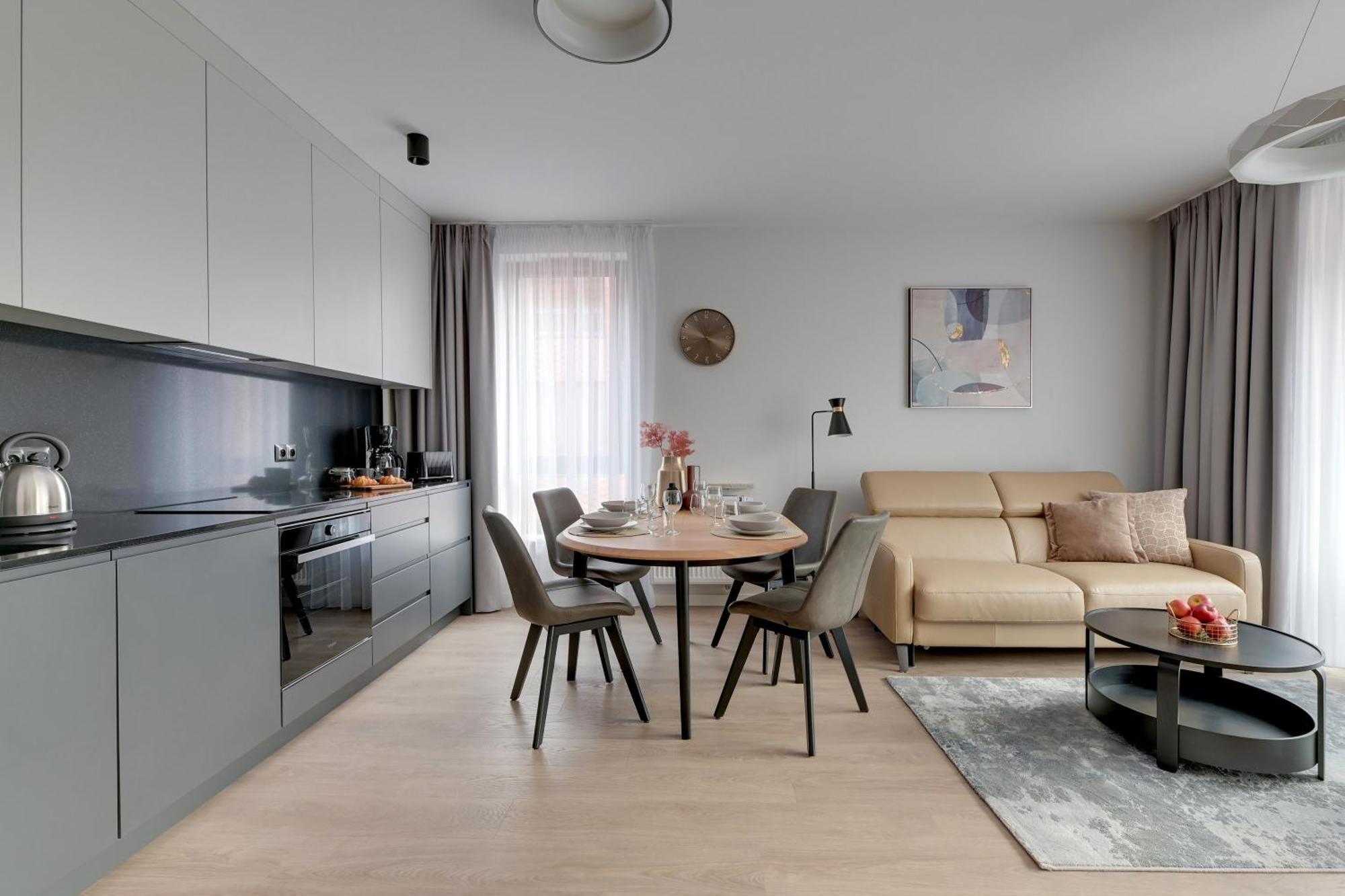 Scala 60H City Center Premium Apartments With Parking By Lion Apartments Danzig Exterior foto