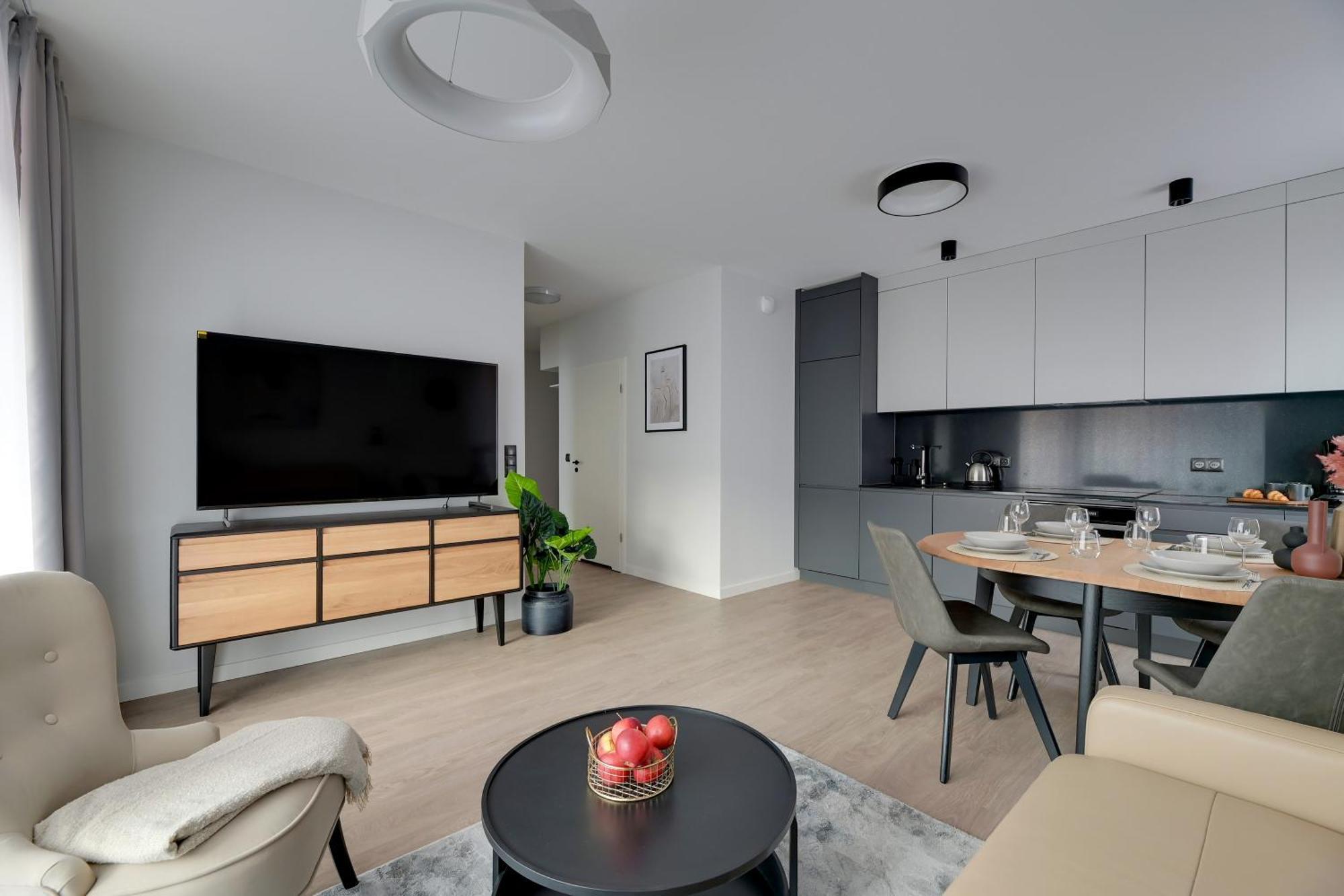 Scala 60H City Center Premium Apartments With Parking By Lion Apartments Danzig Exterior foto